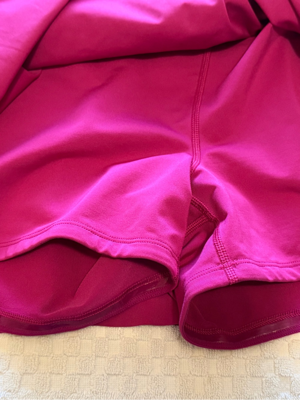 Athleta Magenta Zebra-Print Active Skort - Picture 5 of 8